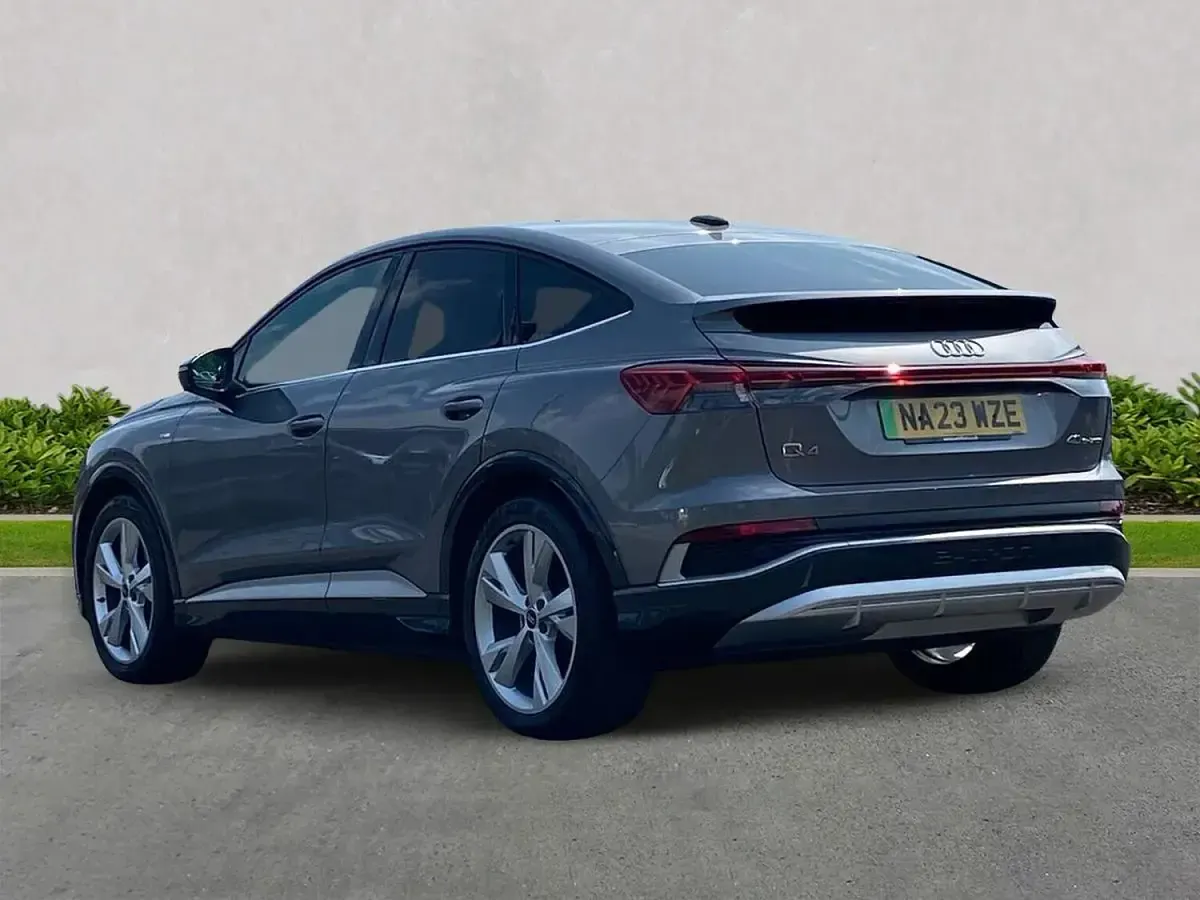Used Audi Q4 Sportback e-tron S-Line 150 kW (204 HP) 2023 Grey SUV