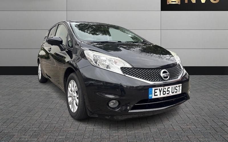 Used Nissan Note Acenta Premium 80 HP (58 kW) 2015 Black Hatchback