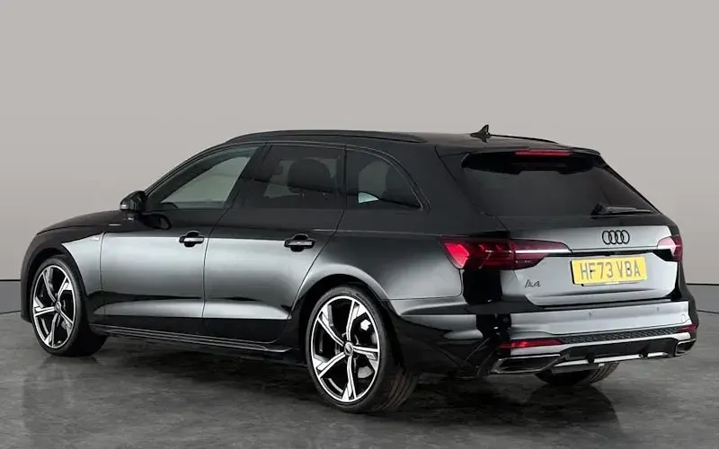 Used Audi A4 Black Edition 150 HP (110 kW) 2023 Black Estate