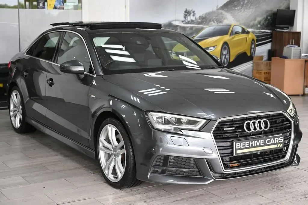 Used Audi A3 S-Line 2017 Grey Sedan