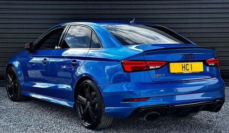 Used Audi RS3 395 HP (290 kW) 2018 Blue Sedan