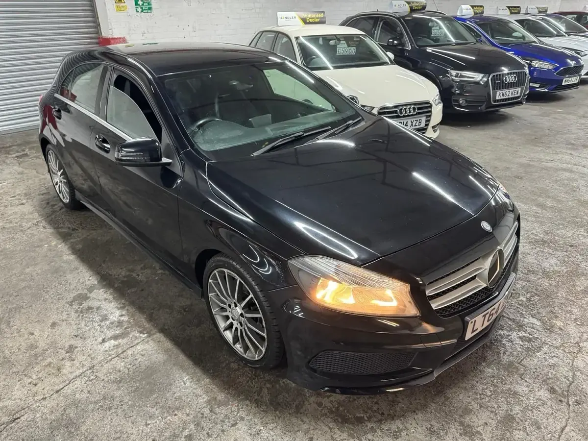 Used Mercedes A220 AMG 170 HP (125 kW) 2014 Black Hatchback