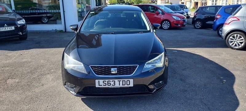 Used Seat Leon SE 105 HP (77 kW) 2013 Black