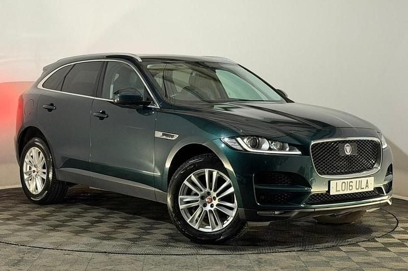 Green Used 2016 Jaguar F-Pace Portfolio SUV | £10,795 (Fair price) - Image 1/1