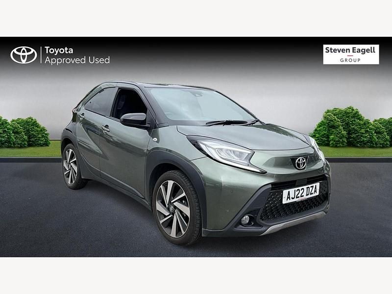 Green Used 2022 Toyota Aygo Hatchback | £13,025 (Fair price) - Image 1/3