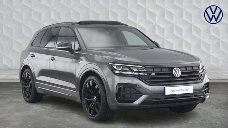 Grey Used 2022 VW Touareg Black Edition SUV | £42,589 (Good price) - Image 1/4