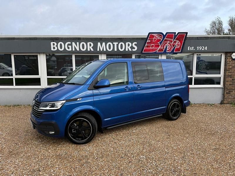 Used VW Transporter Highline 150 HP (110 kW) 2023 Blue Van