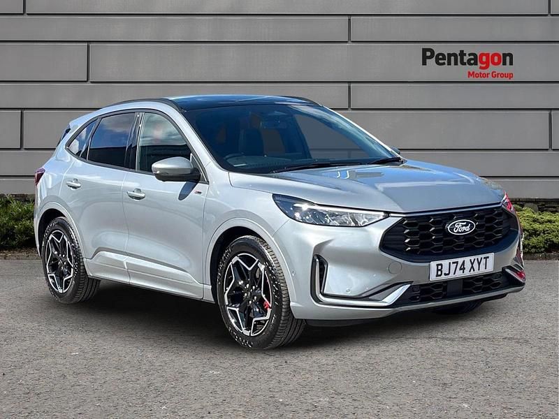 Silver Used 2024 Ford Kuga ST-Line X SUV | £26,495 (A bit pricey) - Image 1/4