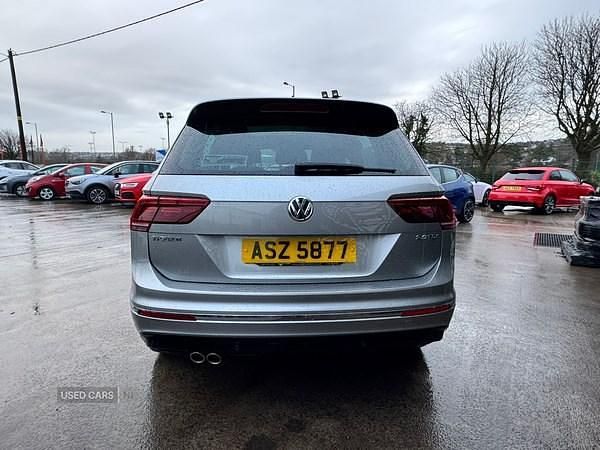 Used VW Tiguan R-line 150 HP (110 kW) 2017 Silver SUV