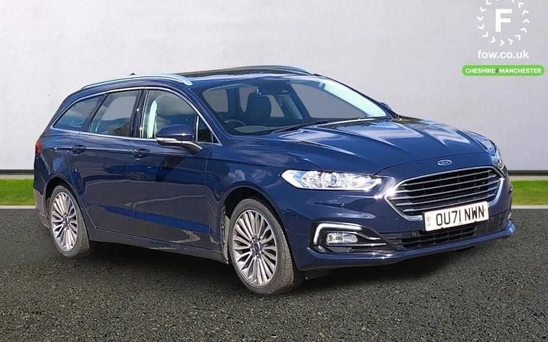 Used Ford Mondeo Titanium 188 HP (138 kW) 2021 Blue Estate