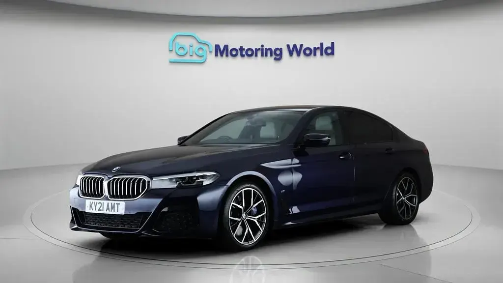 Used BMW 530 M Sport 286 HP (210 kW) 2021 Blue Sedan