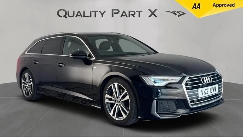 Black Used 2021 Audi A6 S-Line Estate | £22,200 (Super price) - Image 1/4
