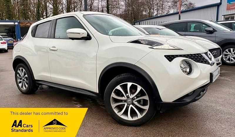 Used Nissan Juke Tekna 2018 White SUV