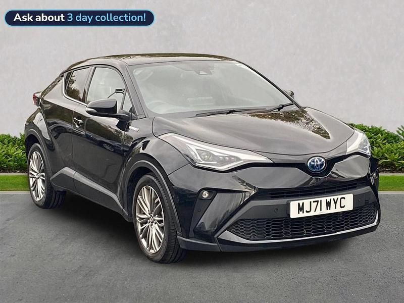 Black Used 2021 Toyota C-HR SUV | £18,870 (Fair price) - Image 1/4