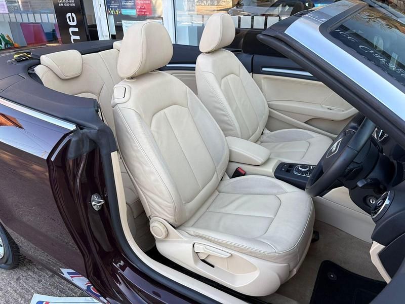 Used Audi A3 Cabriolet 150 HP (110 kW) 2015 Red Cabriolet