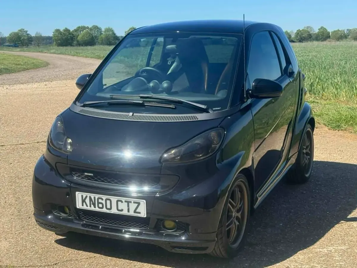 Begagnad Smart ForTwo Coupé Brabus Xclusive 2010 Svart Sportkupé