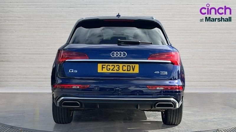 Used Audi Q5 S-Line 265 HP (194 kW) 2023 Blue SUV