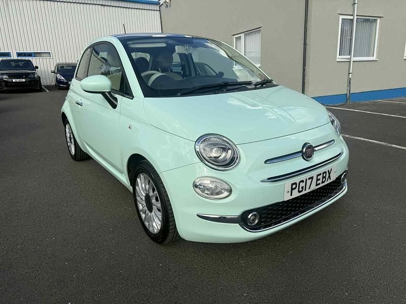 Green Used 2017 Fiat 500 Lounge Hatchback | £3,900 (Super price) - Image 1/4