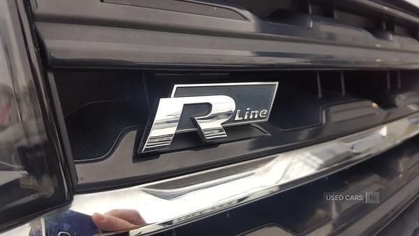 Used VW T-Cross R-line 2021 White SUV