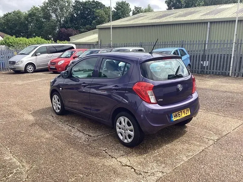 Used Vauxhall Viva 75 HP (55 kW) 2018 Purple Hatchback