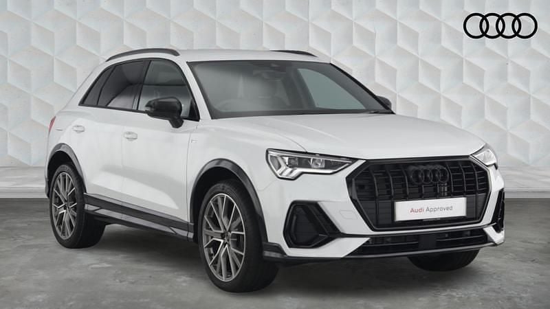 White Used 2025 Audi Q3 Black Edition SUV | £35,450 (Fair price) - Image 1/4