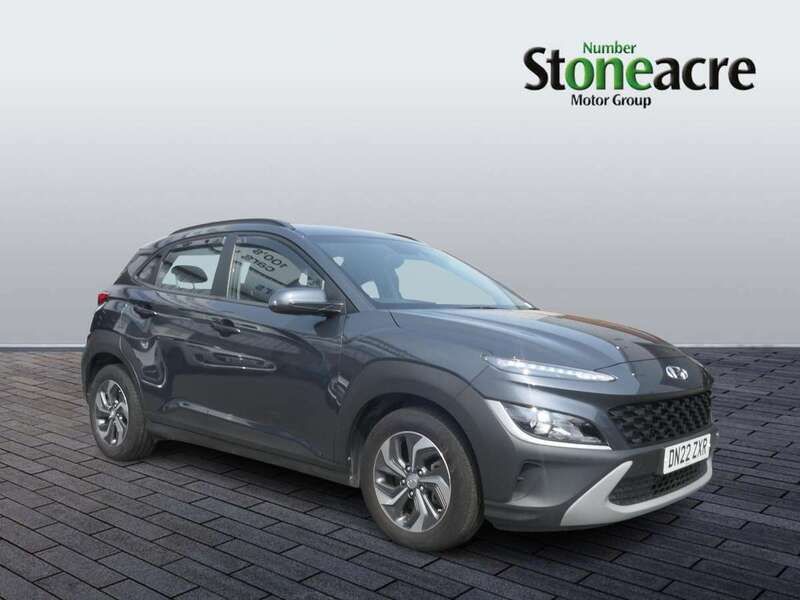 Grey Used 2022 Hyundai Kona SE SUV | £15,195 (Fair price) - Image 1/4