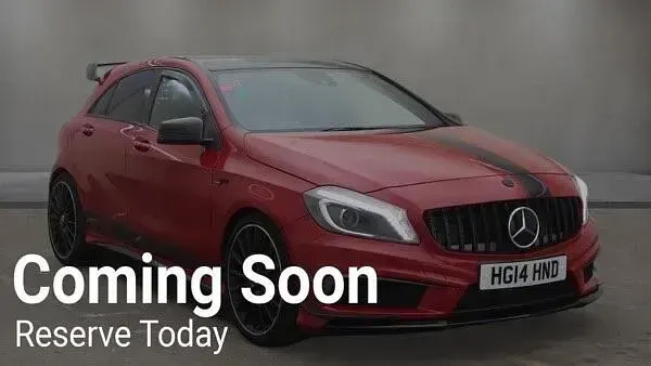 Used Mercedes A45 AMG 2014 Red Hatchback