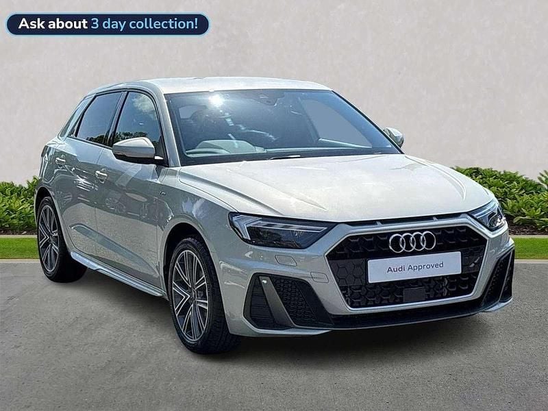 White New 2025 Audi A1 S-Line Hatchback | £23,860 (Good price) - Image 1/4