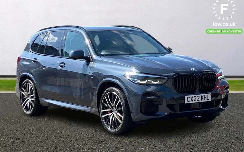 Grey Used 2022 BMW X5 M Sport SUV | £43,399 (Good price) - Image 1/3