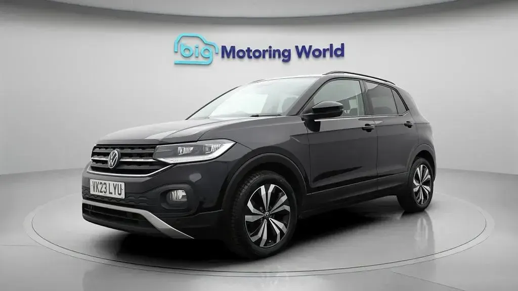 Used VW T-Cross Black Edition 110 HP (80 kW) 2023 Black SUV