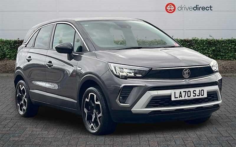 Used Vauxhall Crossland Elite 131 HP (96 kW) 2021 Grey SUV