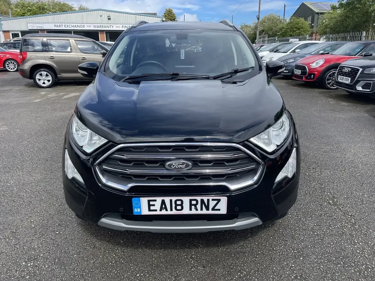 Used Ford Ecosport Titanium 100 HP (73 kW) 2018 Black SUV