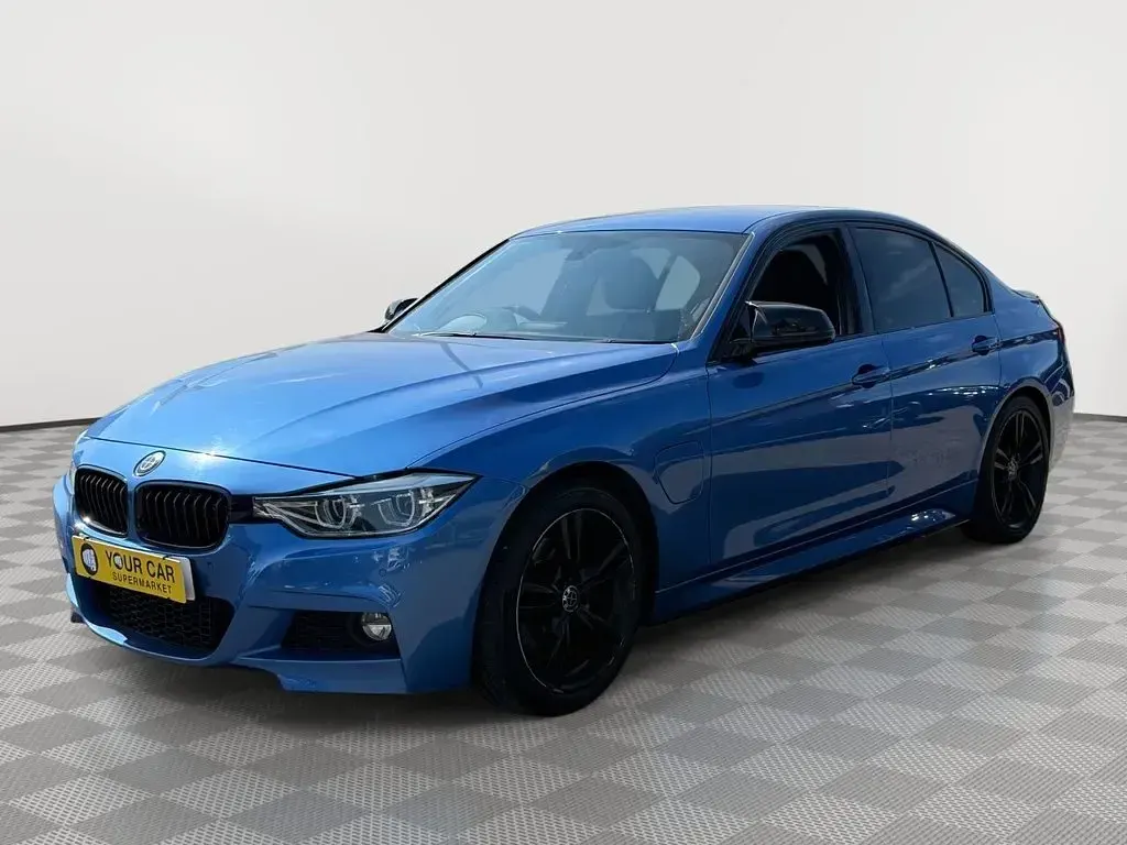 Used BMW 330e M Sport 2016 Blue Sedan