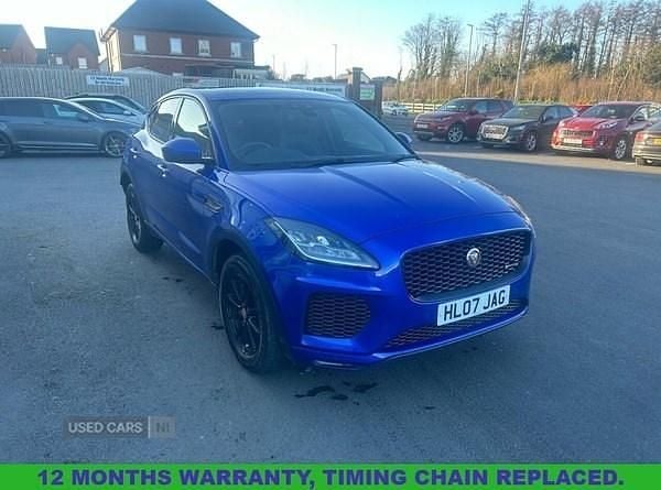 Used Jaguar E-Pace R-Dynamic 180 HP (132 kW) 2019 Blue SUV
