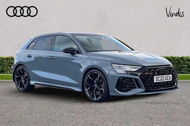Grey Used 2022 Audi RS3 Comfort Hatchback | £50,403 (Fair price) - Image 1/4