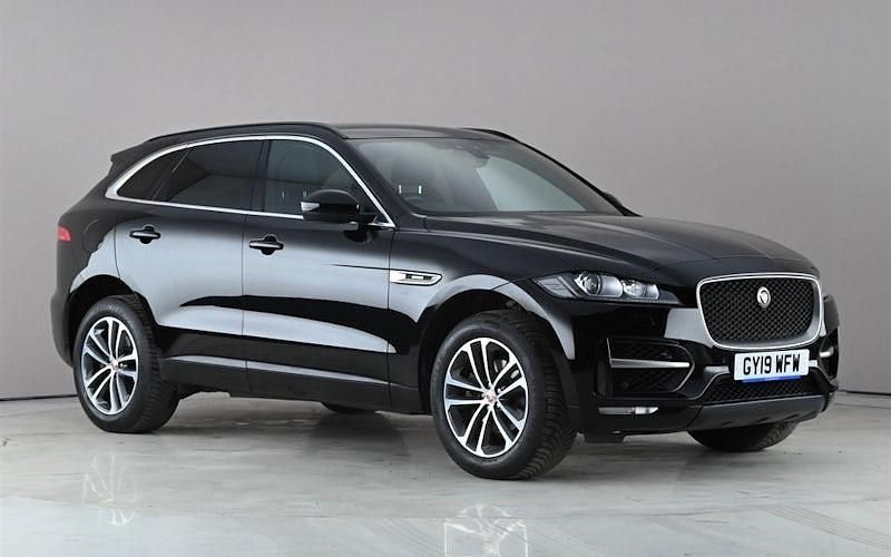 Used Jaguar F-Pace R-Sport 250 HP (183 kW) 2019 Black SUV