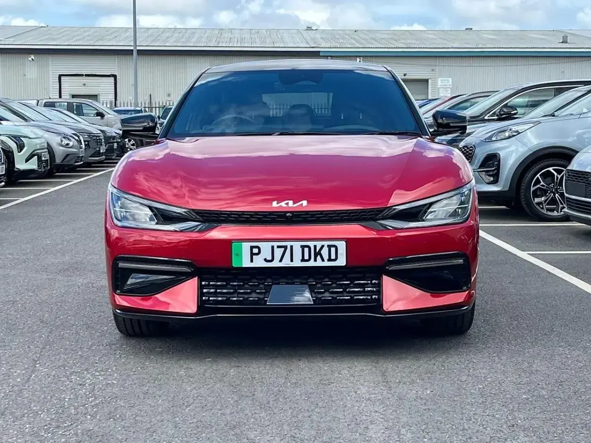 Used Kia EV6 GT-Line S 165 kW (225 HP) 2021 Red SUV