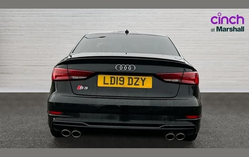 Used Audi S3 Black Edition 296 HP (217 kW) 2019 Black Sedan
