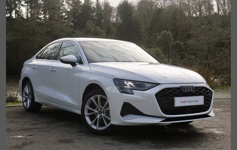 White Used 2024 Audi A3 Sport Sedan | £24,495 - Image 1/4