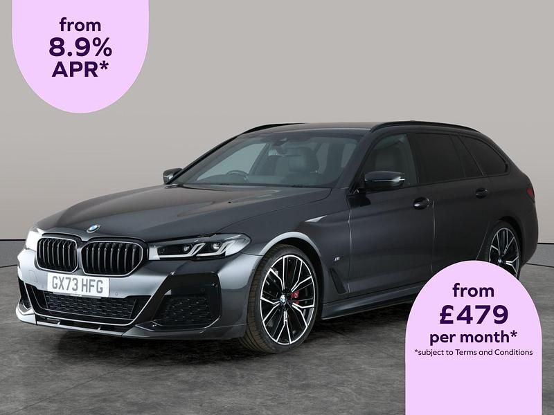 Grey Used 2023 BMW 520 M Sport Estate | £31,015 (Fair price) - Image 1/3