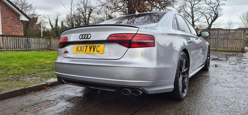 Used Audi S8 plus Advanced 2017 Silver Sedan