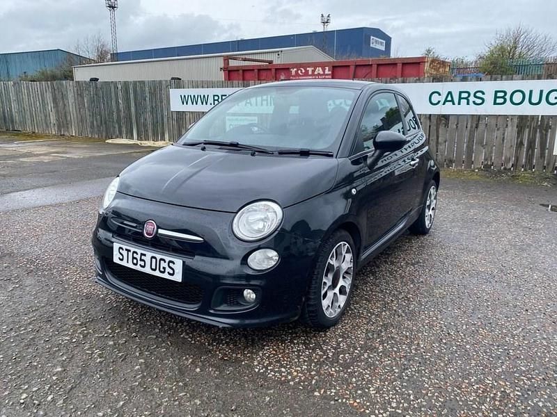 Używany Fiat 500 S 69 KM (50 kW) 2015 Czarny Hatchback