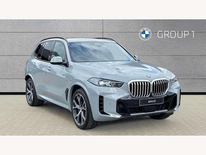 Grey New 2025 BMW X5 M Sport SUV | £85,607 (Expensive) - Image 1/4