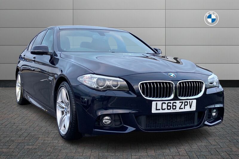 Black Used 2016 BMW 530 M Sport Sedan | £15,995 (Fair price) - Image 1/4