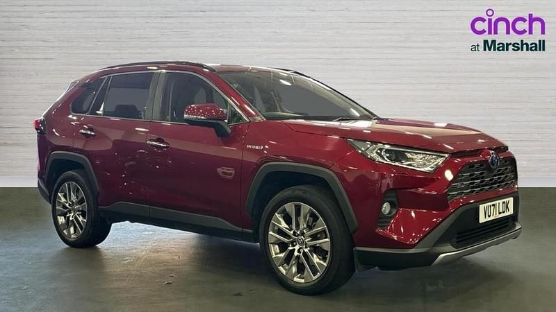Used Toyota RAV4 Hybrid 222 HP (163 kW) 2021 Red SUV