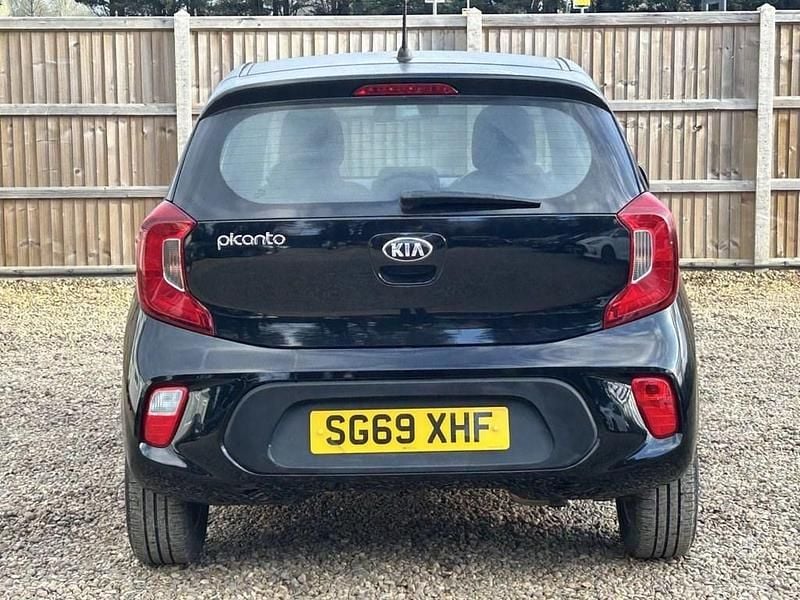 Used Kia Picanto 83 HP (61 kW) 2019 Black Hatchback