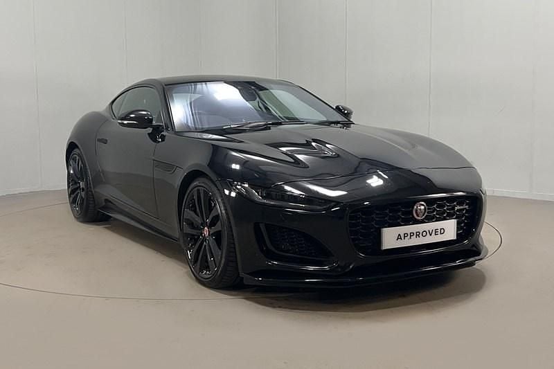 Used Jaguar F-Type R-Dynamic 443 HP (325 kW) 2022 Black Coupe
