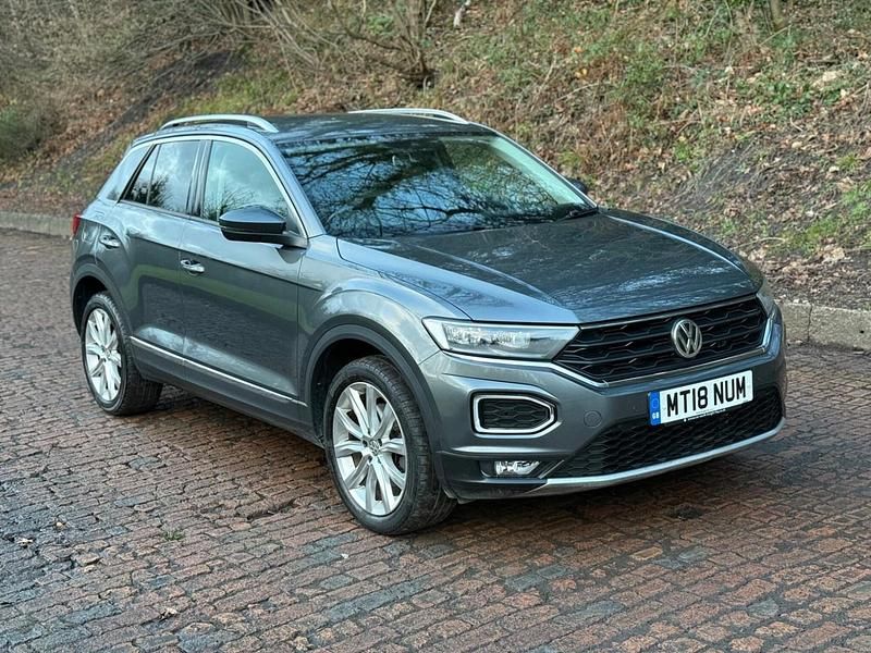 Used VW T-Roc SEL 150 HP (110 kW) 2018 Grey SUV