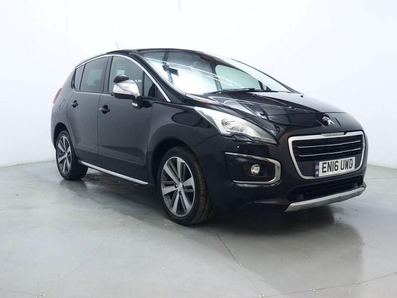 Used Peugeot 3008 Allure 120 HP (88 kW) 2016 Black Hatchback