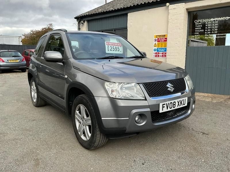 Grey Used 2008 Suzuki Grand Vitara SUV | £2,595 (A bit pricey) - Image 1/4
